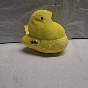 Peeps Stuffed YellowChick 4" Has Original Peeps Tag